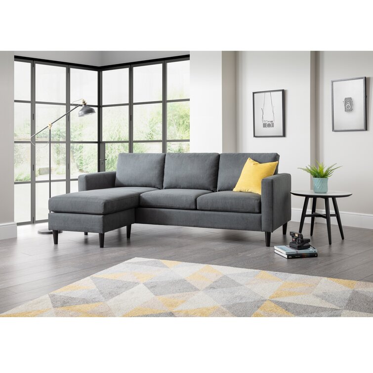 Wayfair grey on sale corner sofa